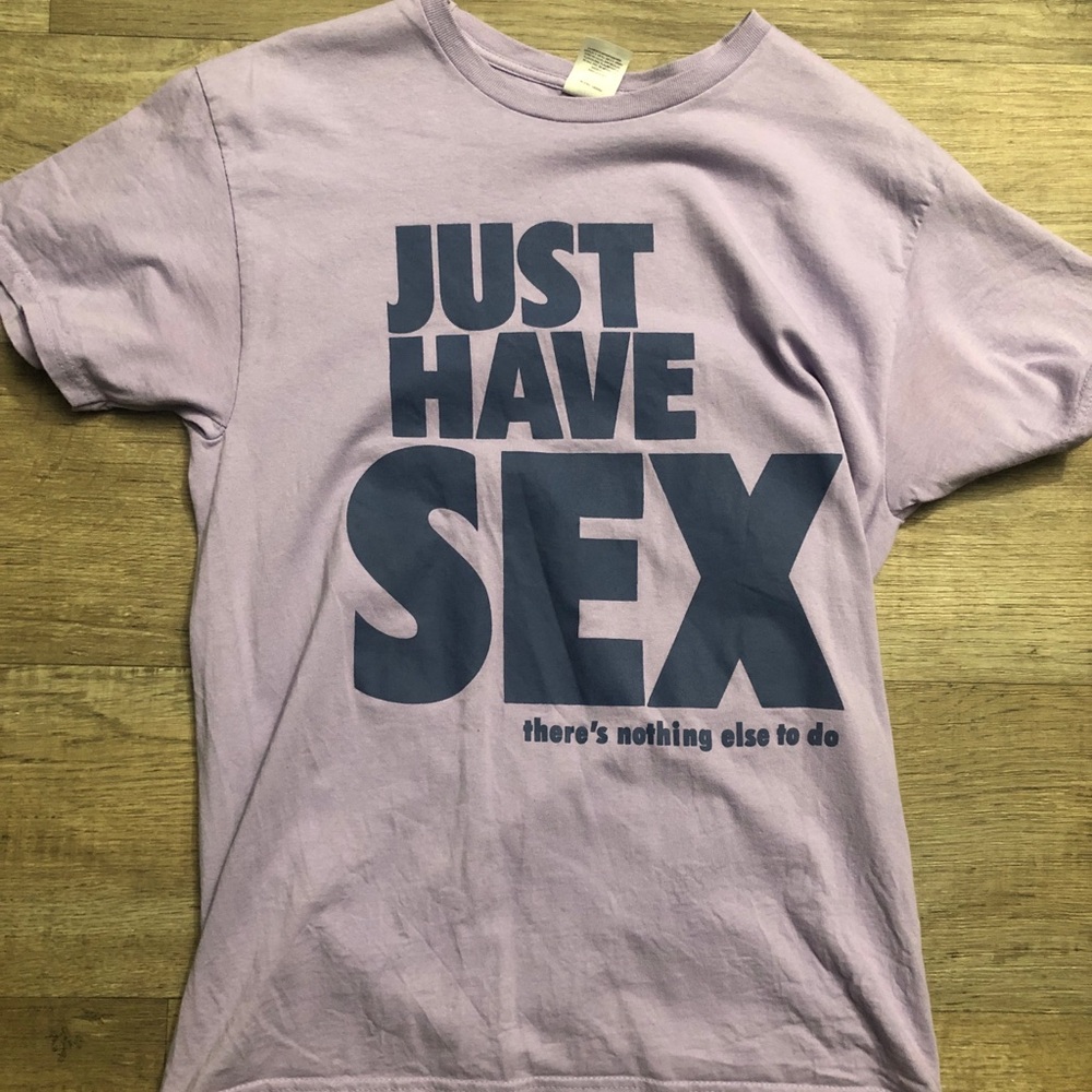 Just Have Sex Hanes Tee